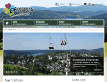 Tablet Screenshot of eibenstock.de